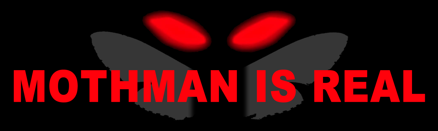 Mothman Is Real Custom Vinyl Sticker, Window Cling or Magnet in UV Laminate Coating