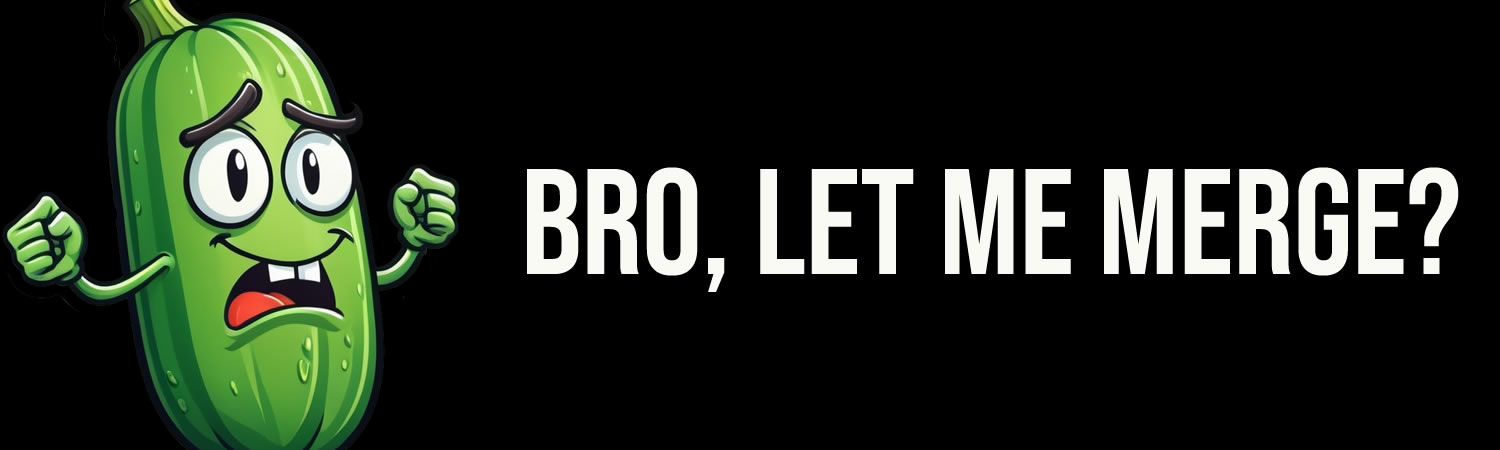 Bro  Let Me Merge  Vinyl Bumper Sticker  Window Cling or Bumper Sticker Magnet in UV Laminate Coating